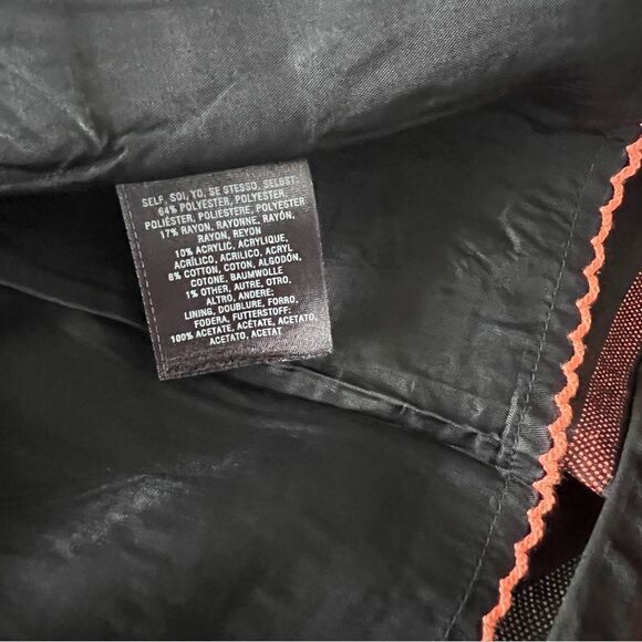 ANTHROPOLOGY Anthro HD in Paris Neon Ribboned Skater Skirt Size US 0 - Picture 7 of 7